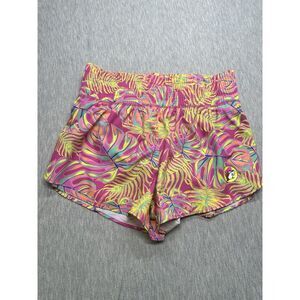 Women's Buc-ees Bright/Colorful‎ Floral Running Shorts Size M